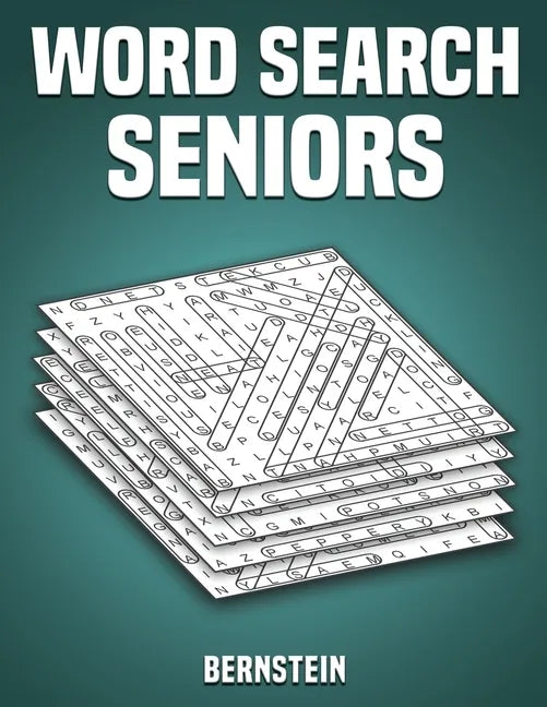Word Search Seniors: 200 Word Search Puzzles with Solutions - Large Print (Vol. 1) - Paperback
