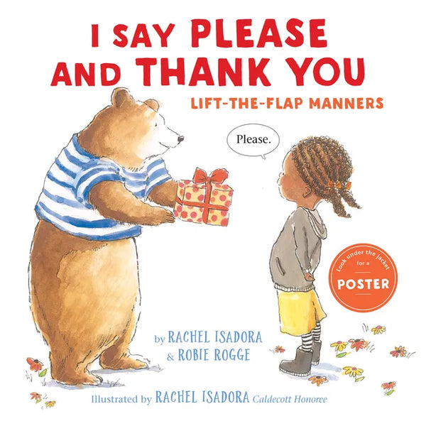I Say Please and Thank You: Lift-The-Flap Manners - Hardcover