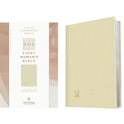 NLT Every Woman's Bible (Hardcover, Gold Dust, Red Letter, Filament Enabled) - Hardcover