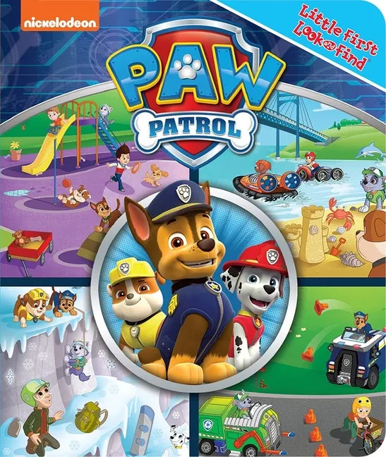 Nickelodeon Paw Patrol: Little First Look and Find - Board Book