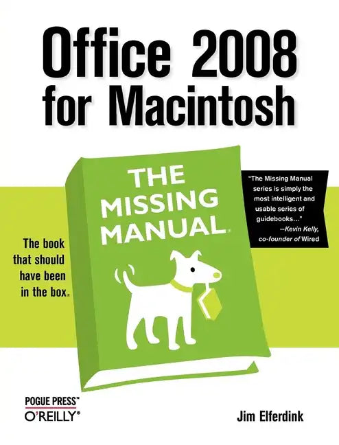 Office 2008 for Macintosh: The Missing Manual - Paperback