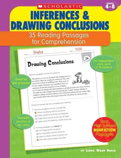35 Reading Passages for Comprehension: Inferences & Drawing Conclusions: 35 Reading Passages for Comprehension - Paperback