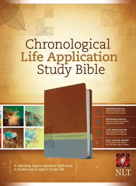 Chronological Life Application Study Bible-NLT - Imitation Leather