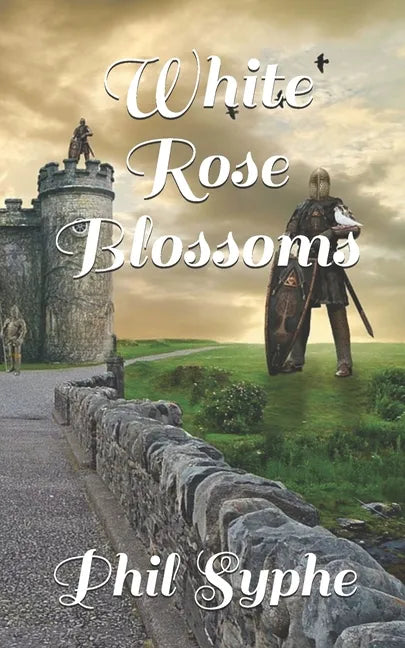 White Rose Blossoms - Paperback
