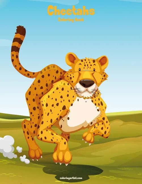Cheetahs Coloring Book 1 - Paperback