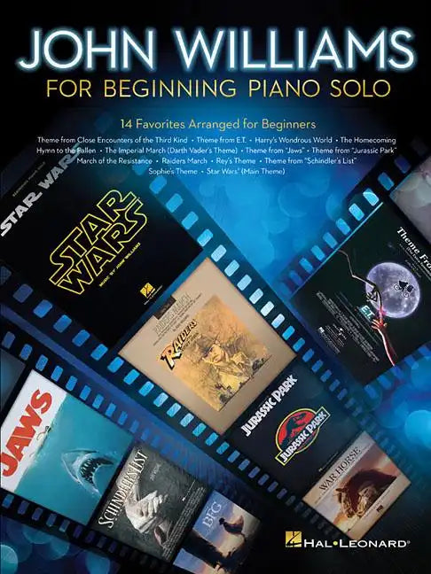 John Williams for Beginning Piano Solo - John Williams Book with Simplified Sheet Music for Piano - Paperback