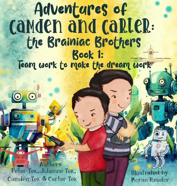 Adventures of Camden and Carter The Brainiac Brothers - Hardcover