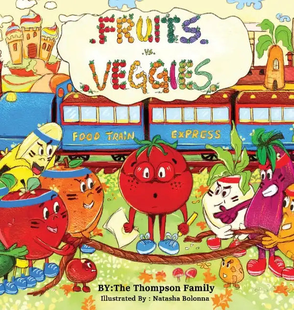 Fruits vs. Veggies - Hardcover
