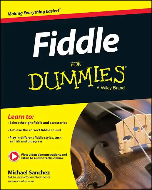 Fiddle for Dummies: Book + Online Video and Audio Instruction - Paperback