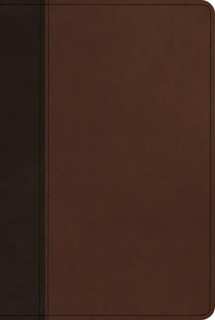 ESV Church History Study Bible: Voices from the Past, Wisdom for the Present (Trutone, Brown/Walnut, Timeless Design) - Imitation Leather