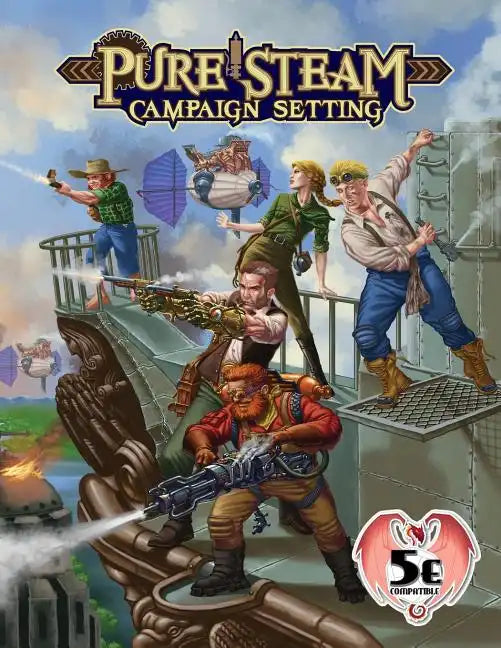 Pure Steam Campaign Setting 5e - Paperback