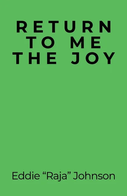 Return to Me the Joy - Paperback