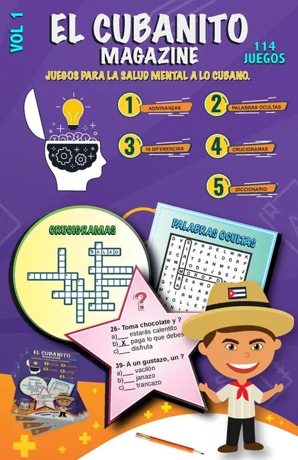 El Cubanito Magazine: Juegos para la Salud Mental a lo Cubano. - Paperback