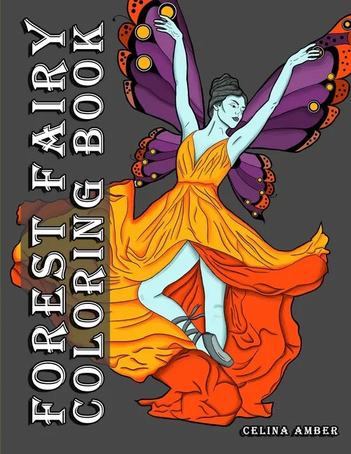 Forest Fairy Coloring Book - Paperback