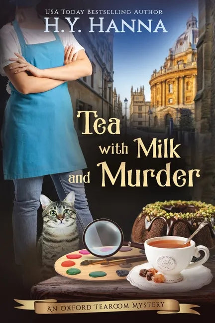Tea With Milk and Murder (LARGE PRINT): Oxford Tearoom Mysteries - Book 2 - Paperback