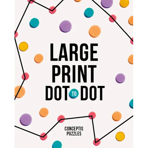 Large Print Dot-To-Dot - Paperback