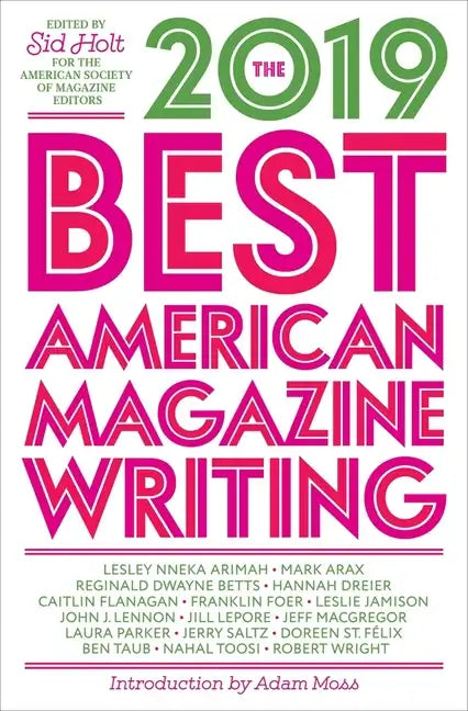 The Best American Magazine Writing 2019 - Paperback