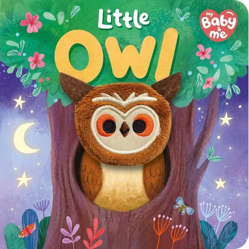 Little Owl: My Baby & Me Finger Puppet Board Book - Board Book