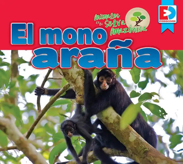 Animales de la Selva Amazónica -- El Mono Araña - Library Binding