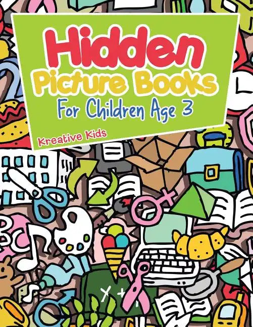 Hidden Picture Books for Children Age 3 - Paperback