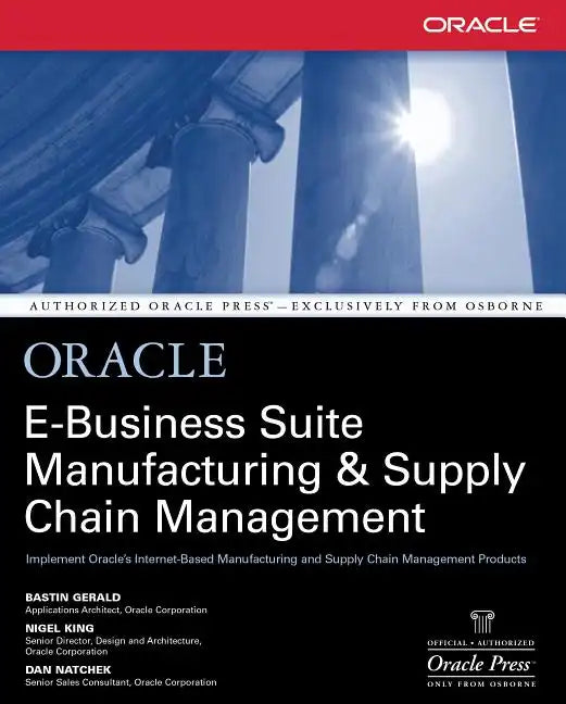 Oracle Manufacturing and Supply Chain Handbook - Paperback
