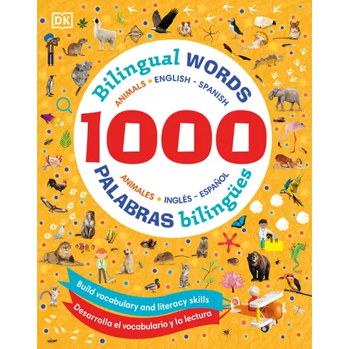 1000 Bilingual Words Animals - 1000 Palabras Biling?s Animales - Hardcover
