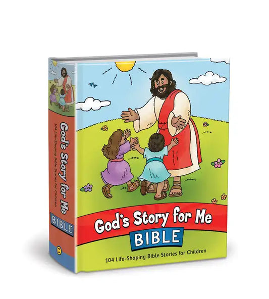 God's Story for Me Bible: 104 Life-Shaping Bible Stories for Children - Hardcover