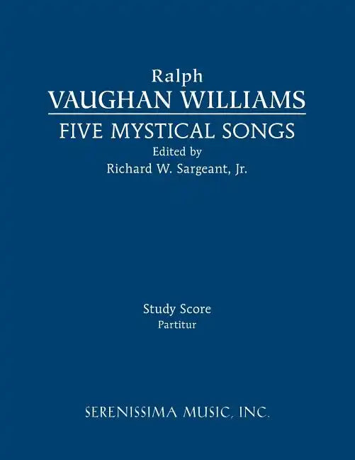 Five Mystical Songs: Study score - Paperback