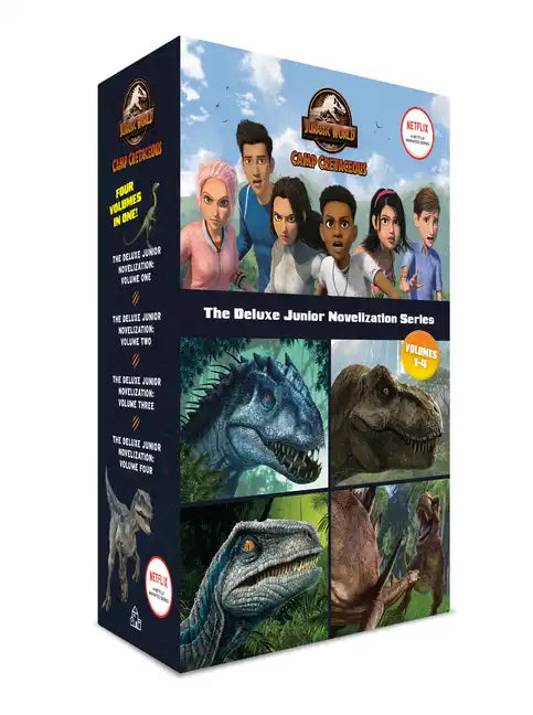 Camp Cretaceous: The Deluxe Junior Novelization Boxed Set (Jurassic World: Camp Cretaceous) - Hardcover