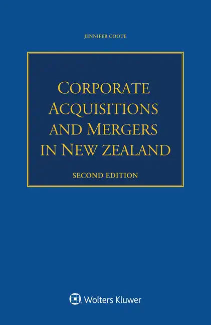 Corporate Acquisitions and Mergers in New Zealand - Paperback
