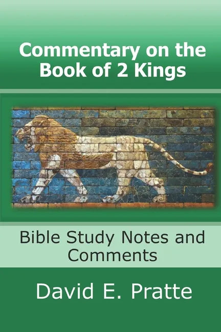 Commentary on the Book of 2 Kings: Bible Study Notes and Comments - Paperback