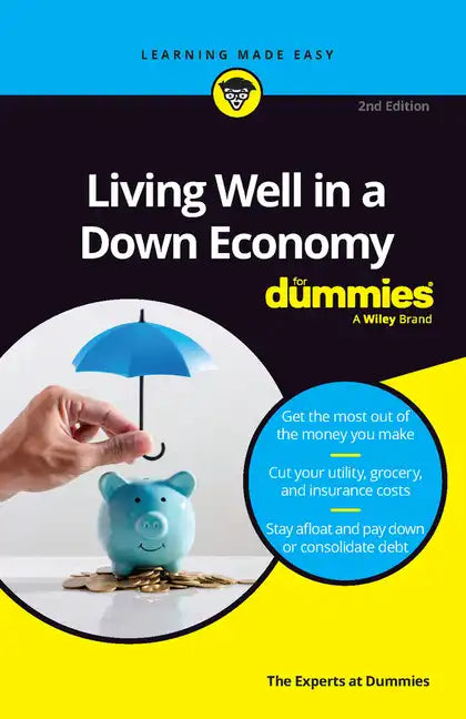 Living Well in a Down Economy for Dummies - Paperback