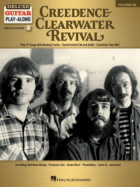 Creedence Clearwater Revival - Deluxe Guitar Play-Along Vol. 23: Book/Online Audio - Paperback