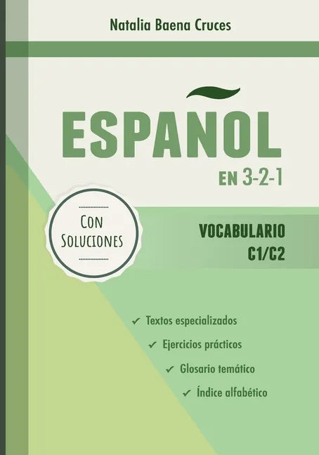 Español en 3-2-1: Vocabulario C1/C2 - Paperback