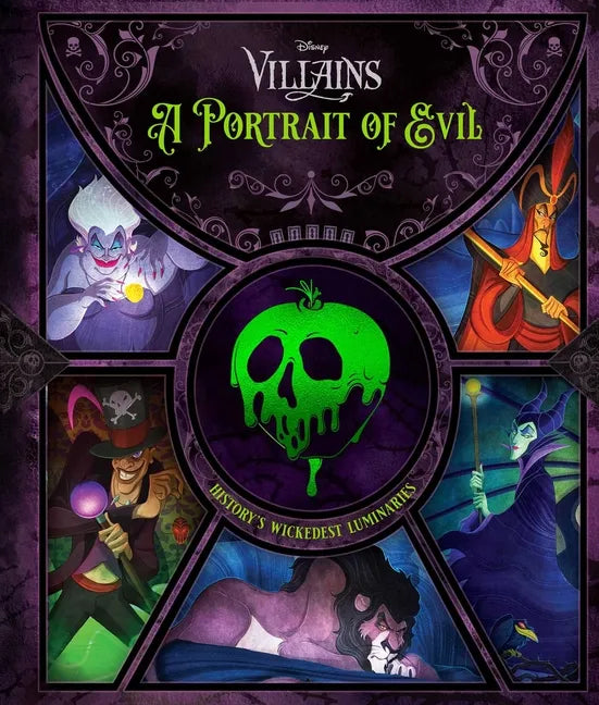 Disney Villains: A Portrait of Evil: History's Wickedest Luminaries (Books about Disney Villains) - Hardcover