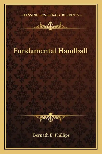 Fundamental Handball - Paperback