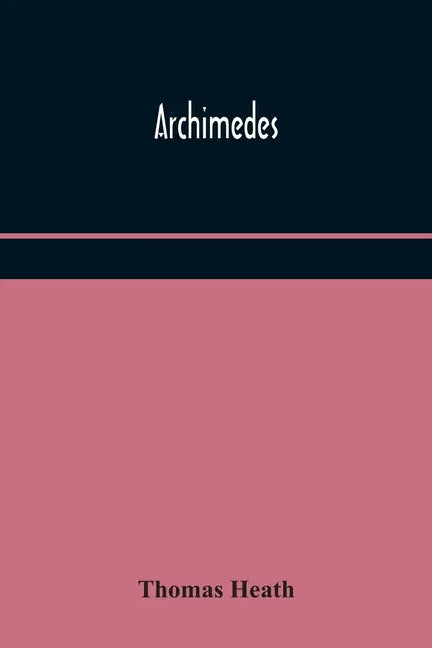 Archimedes - Paperback