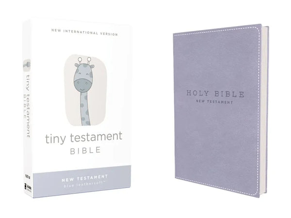 Niv, Tiny Testament Bible, New Testament, Leathersoft, Blue, Comfort Print - Imitation Leather
