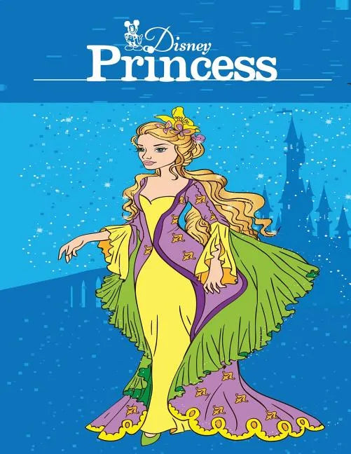 Disney Princess: Adult Coloring Book: Beautiful designs to Inspire your Creativity and Relaxation. - Paperback