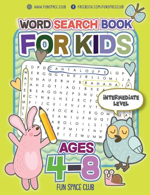 Word Search Books for Kids Ages 4-8: Circle a Word Puzzle Books Word Search for Kids Ages 4-8 Grade Level Preschool, Kindergarten - 3 - Paperback