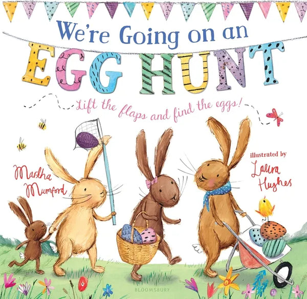 We're Going on an Egg Hunt: A Lift-The-Flap Adventure - Board Book