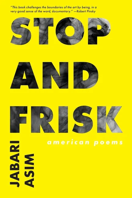 Stop and Frisk: American Poems - Paperback