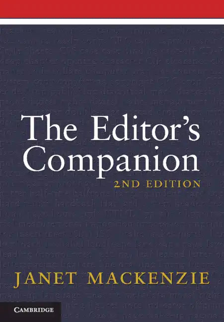 The Editor's Companion - Paperback