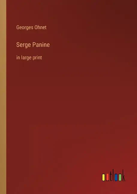 Serge Panine: in large print - Paperback