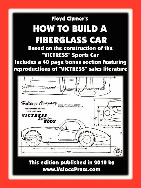 How to Build a Fiberglass Car - Paperback