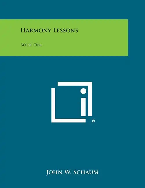 Harmony Lessons: Book One - Paperback