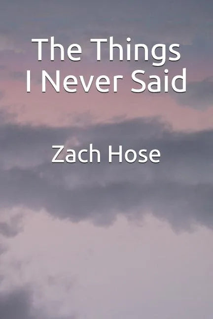 The Things I Never Said - Paperback