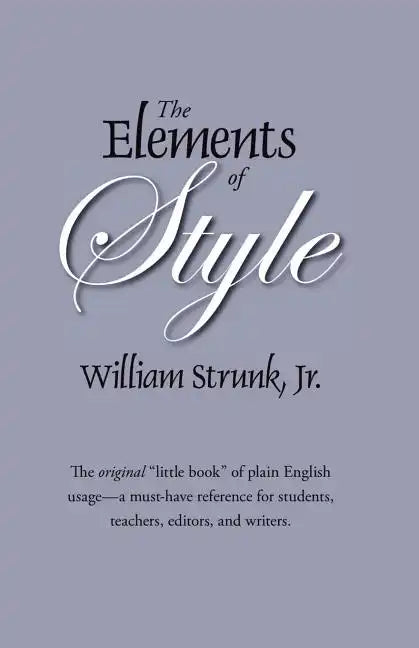 The Elements of Style: The Original Edition - Paperback