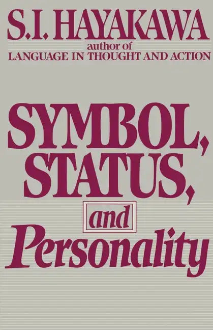 Symbol, Status, and Personality - Paperback
