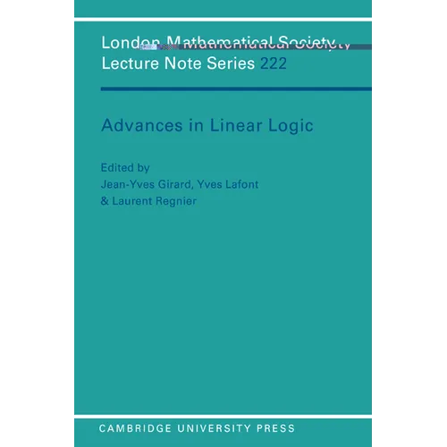 Advances in Linear Logic - Paperback